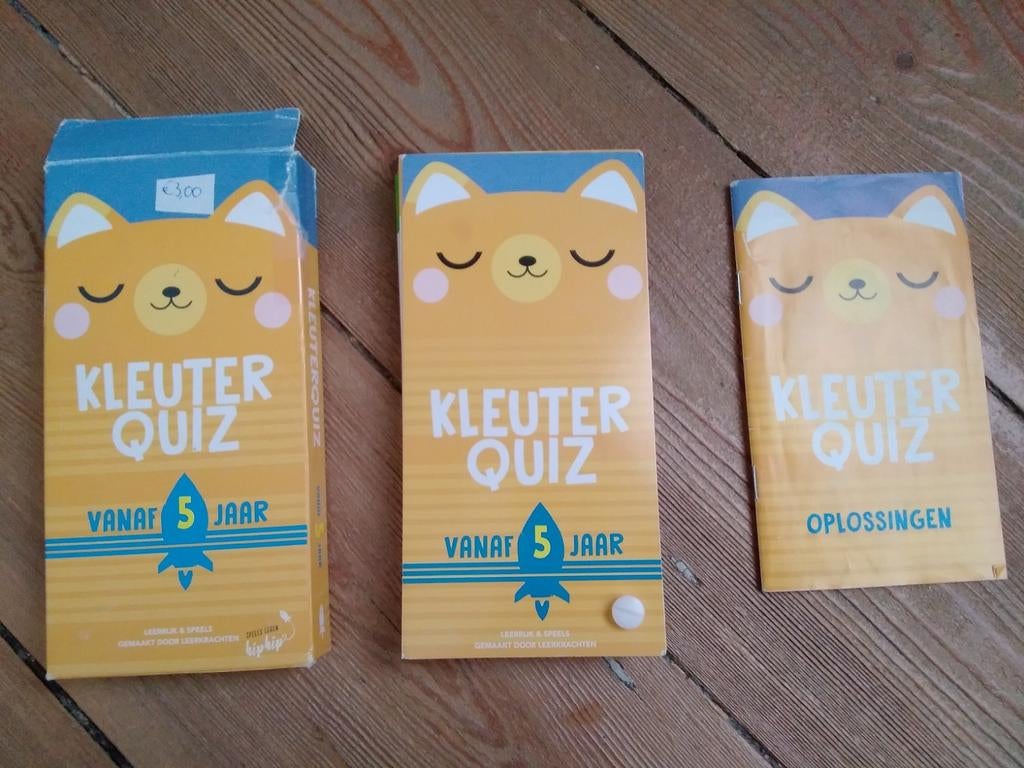 Kleuterquiz vanaf 5 jaar, Ophalen, Gebruikt