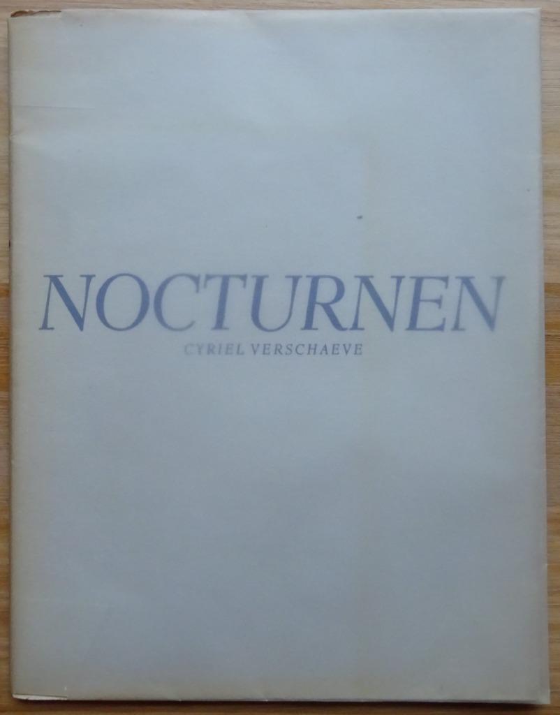 Cyriel Verschaeve, Nocturnen Brugge, De Zeemeeuw, 1943, Ophalen of Verzenden, Gelezen, België