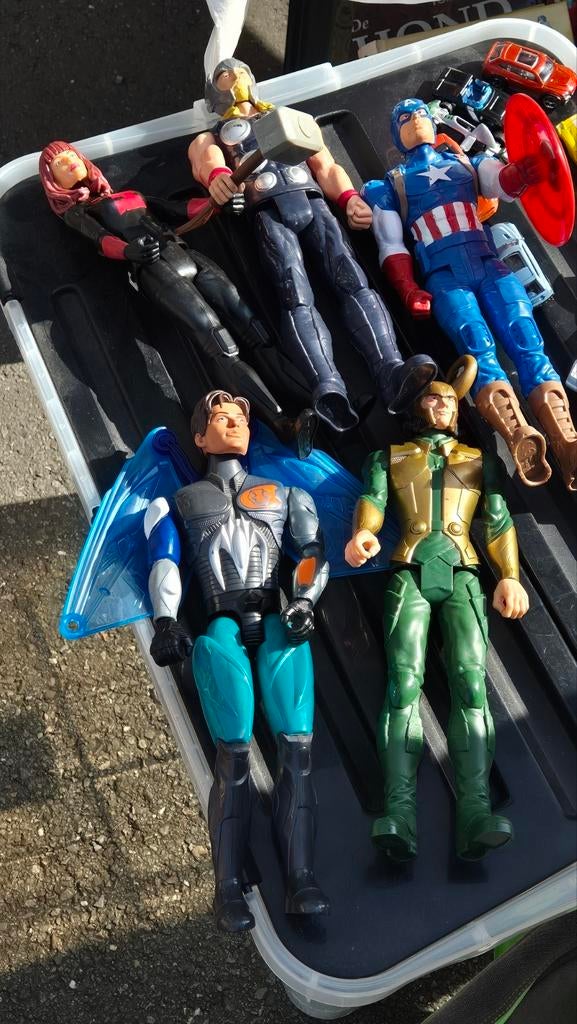 Marvel figuren 30cm, Enlèvement ou Envoi, Utilisé