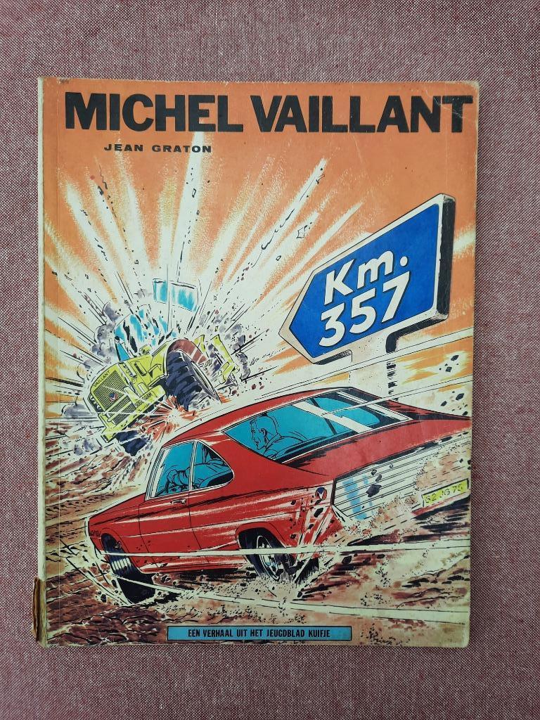 Michel Vaillant Km. 357, Gelezen, Jean Graton, Eén stripboek, Ophalen of Verzenden