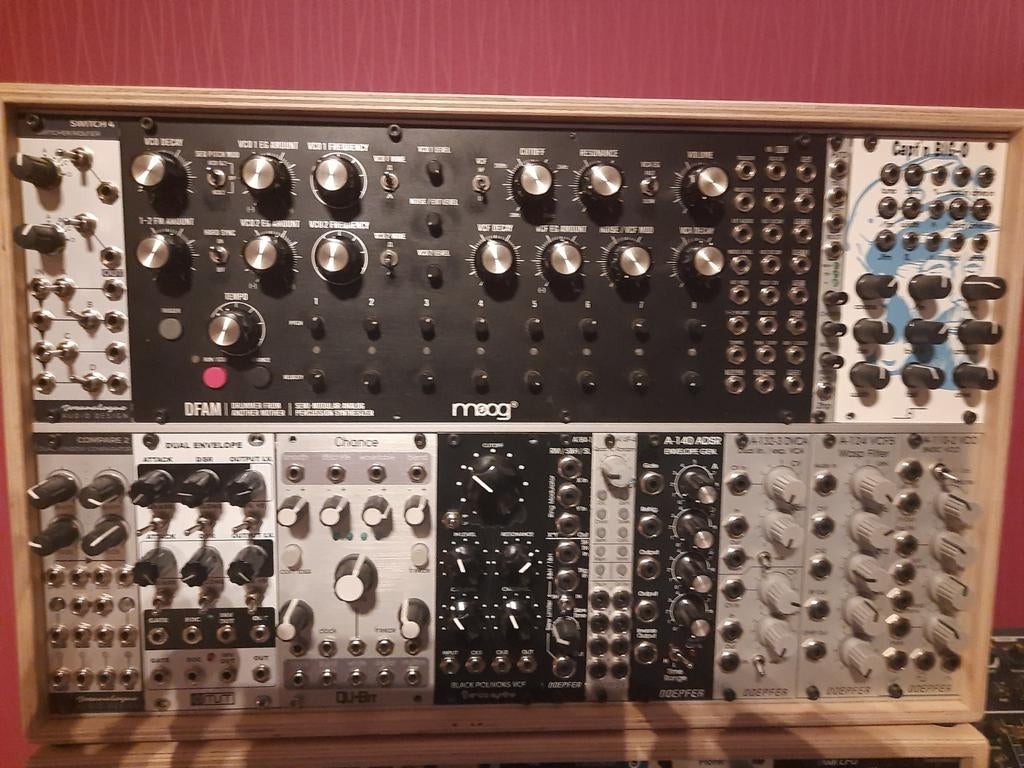 Diverse eurorack modules en case, Enlèvement