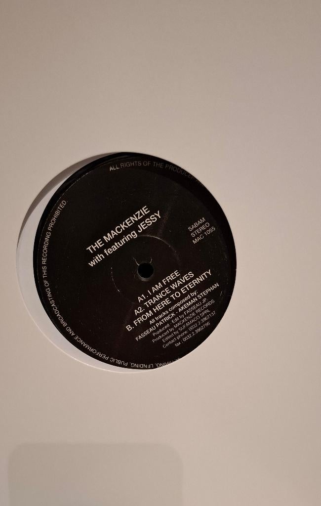 The Mackenzie feat jessy, Cd's en Dvd's, Vinyl | Dance en House, Ophalen of Verzenden, Gebruikt