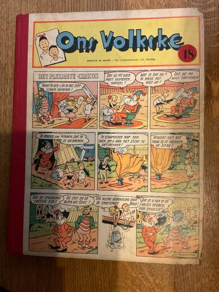 Verzamelalbum Ons Volkske nr 18 - 50s, Verzenden