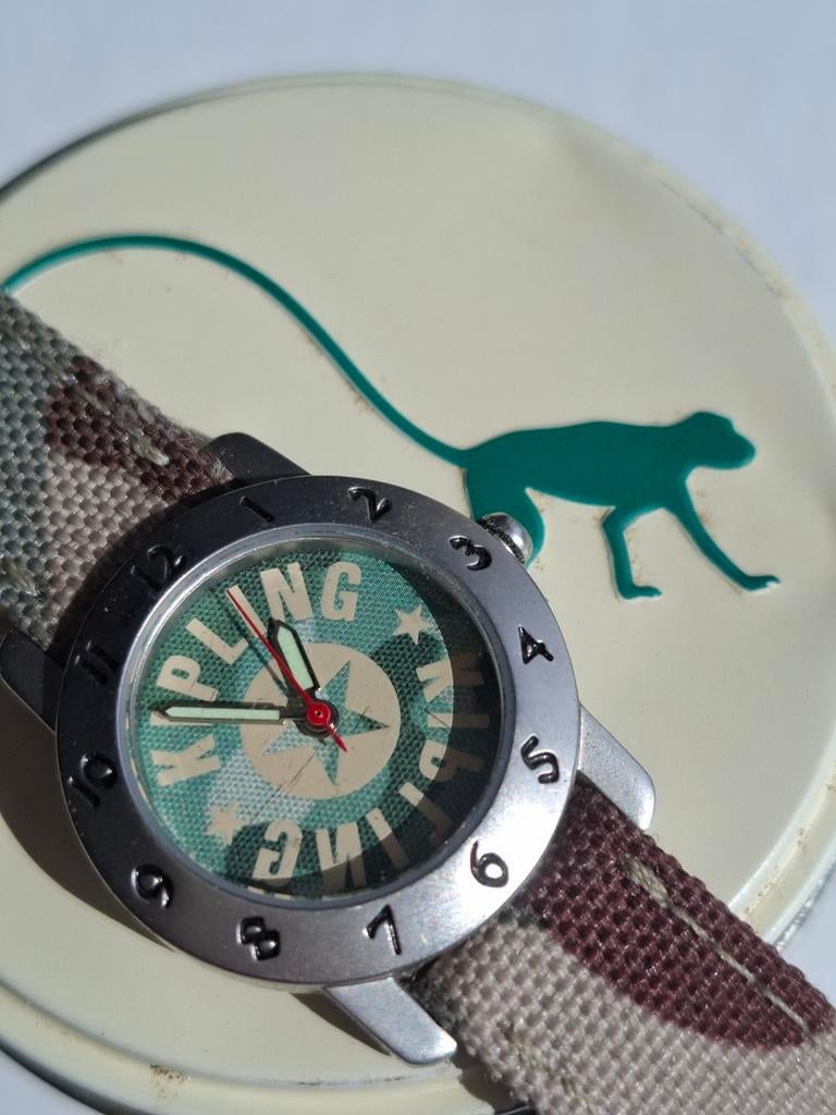 Montre kipling, Enlèvement ou Envoi, Utilisé, Vert, Garçon ou Fille