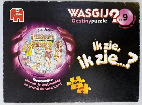 Puzzle Jumbo Wasgij Destiny 9 Top Models 1000 pièces, Envoi, 500 à 1500 pièces, Comme neuf, Puzzle
