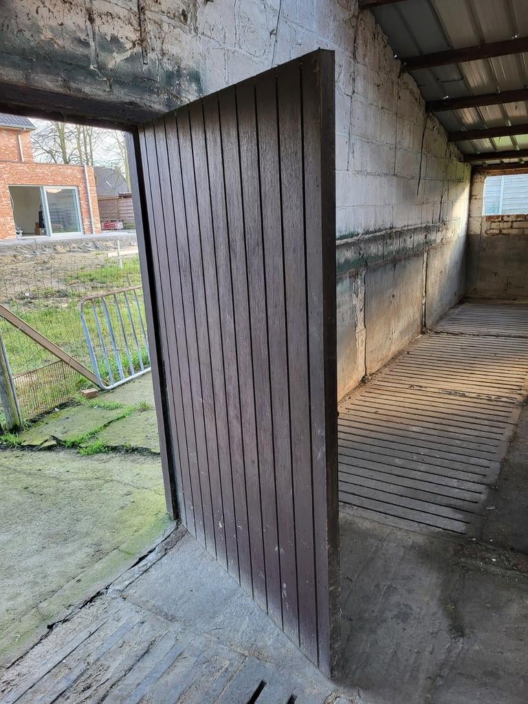Staldeuren - tuinhuis deuren - kot deuren, Doe-het-zelf en Bouw, Deuren en Vliegenramen, Ophalen, Gebruikt, 120 cm of meer, Minder dan 200 cm
