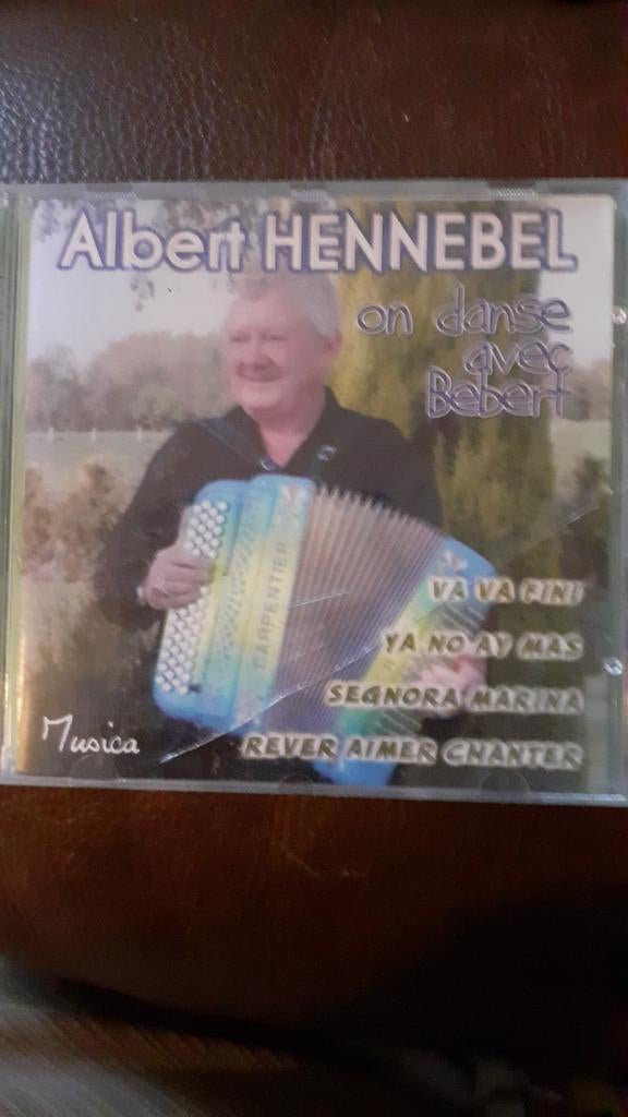 cd accordeon albert hennebel on danse avec bebert(x2092), Cd's en Dvd's, Ophalen of Verzenden, Gebruikt