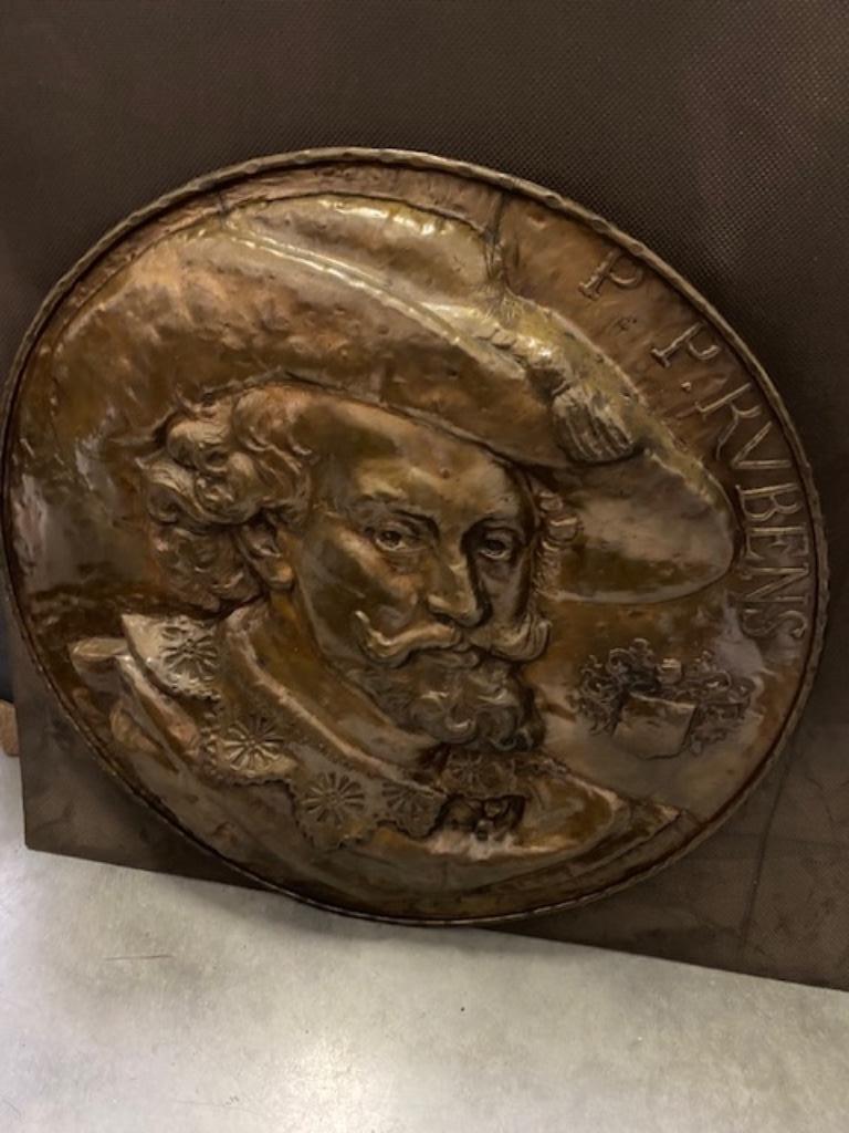 Rubens koperen decoratieve plaat, Enlèvement