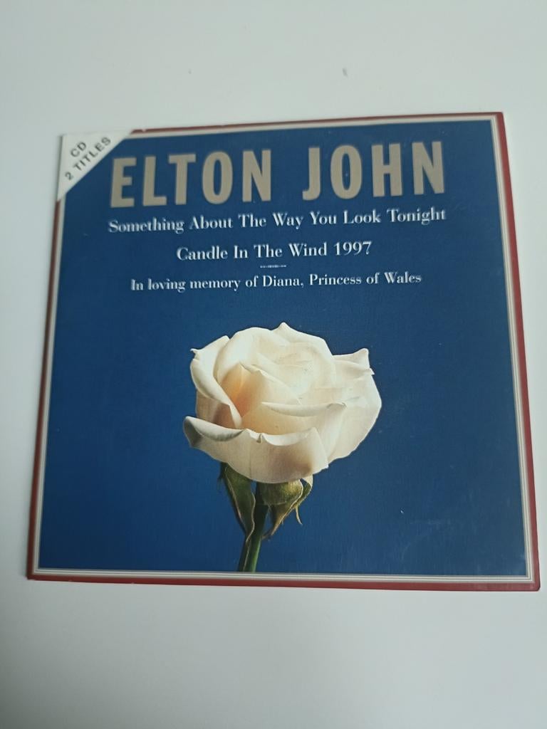 Elton John CD 2 titres In memory of Princess Diana 1997, Ophalen, Gebruikt