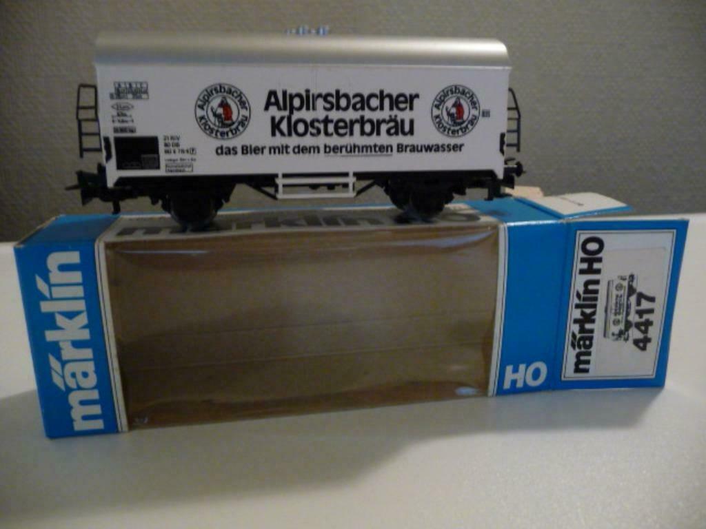 4417 MÄRKLIN–Bierwagen Alpirsbacher/Wagon biere Alpirsbacher, Wisselstroom, Analoog, Ophalen of Verzenden, Märklin