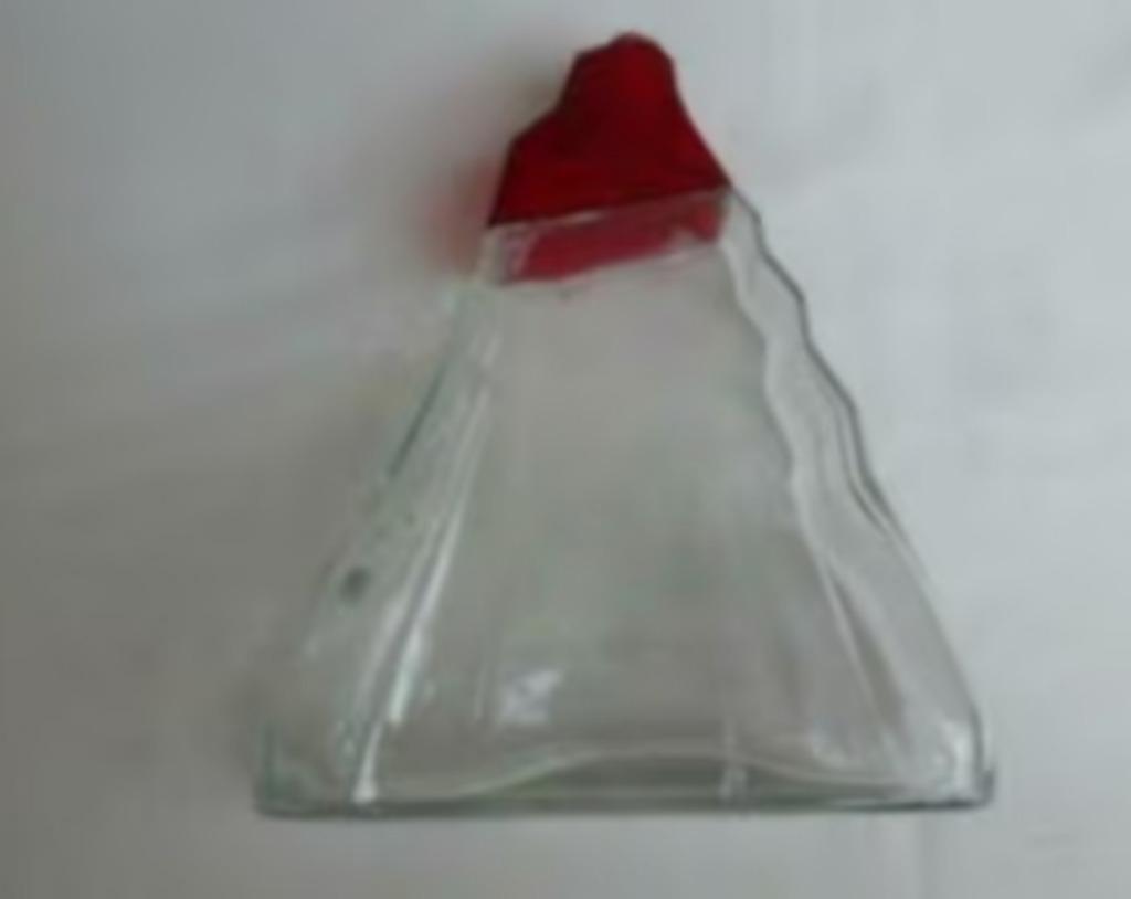 Evian 2005 lege fles 1 liter hoogte 23 cm LEEG, Verzamelen, Ophalen of Verzenden, Zo goed als nieuw, Verpakking