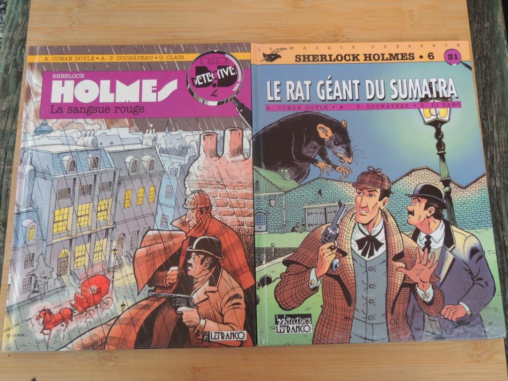2 BD Sherlock Holmes EO  TBE DESCRITIF / PHOTOS, Livres, BD, Comme neuf, Série complète ou Série, Enlèvement ou Envoi