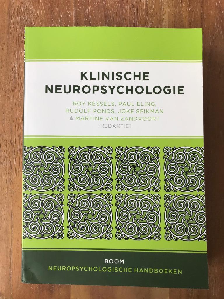 Klinische neuropsychologie, Livres, Neuf, R Kessels, P Eling, J Spi, Enlèvement ou Envoi, Psychologie expérimentale ou Neuropsychologie