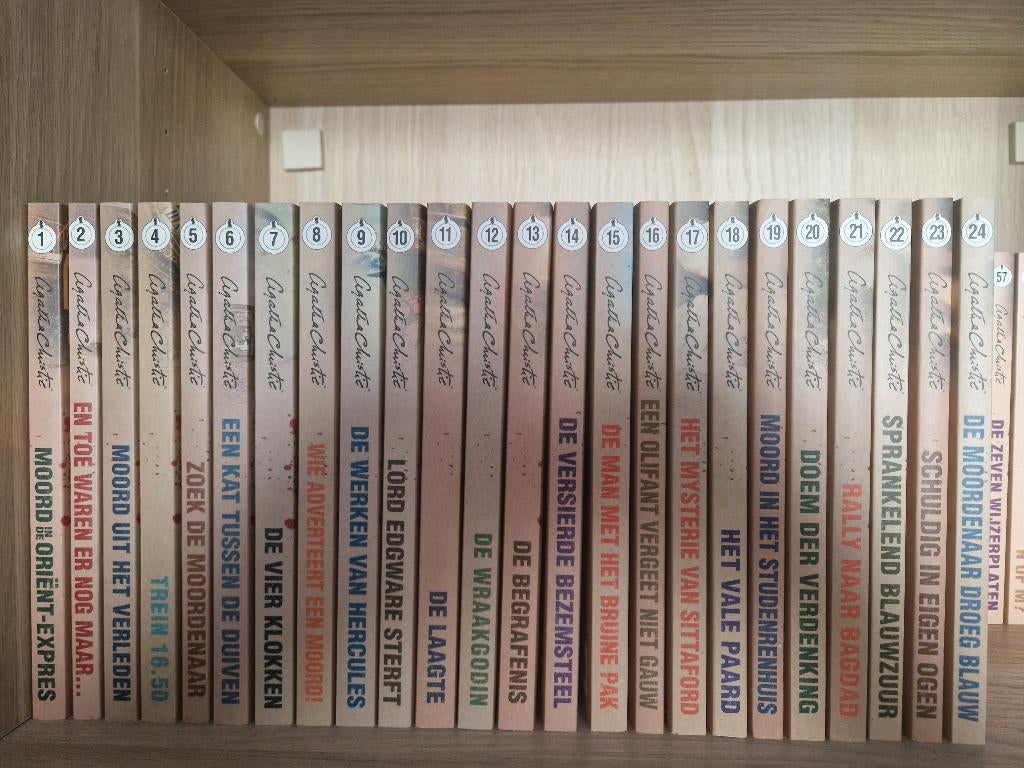 Detectives Agatha Christie (volledige serie), Boeken, Ophalen, Zo goed als nieuw, Agatha Christie
