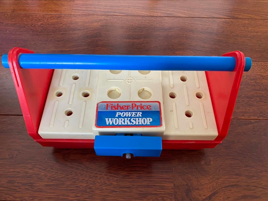 Fisherprice werkkoffer, Ophalen of Verzenden, Gebruikt