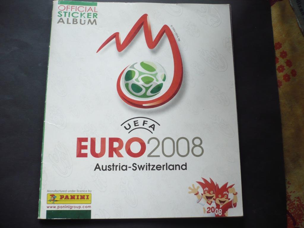FOOTBALL: PANINI- UEFA EURO 2008 - Album Complet : AUSTRIA-S, Enlèvement ou Envoi