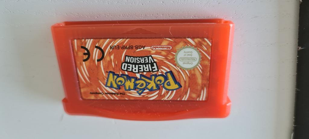 gameboy advance pokemon firered version, Games en Spelcomputers, Ophalen of Verzenden