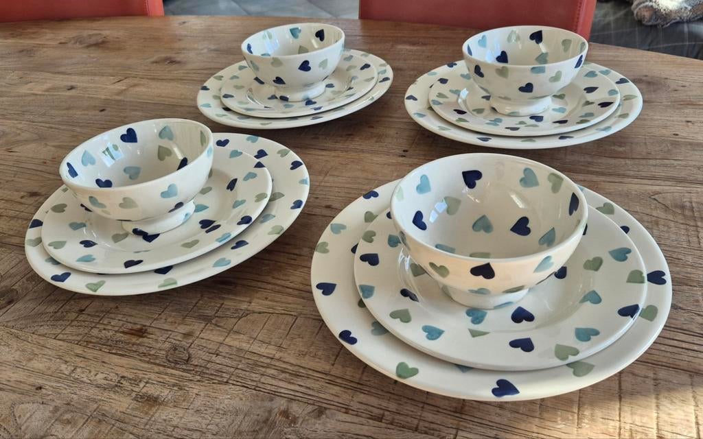 14-delig servies van Emma Bridgewater, Ophalen, Zo goed als nieuw, Bord(en)