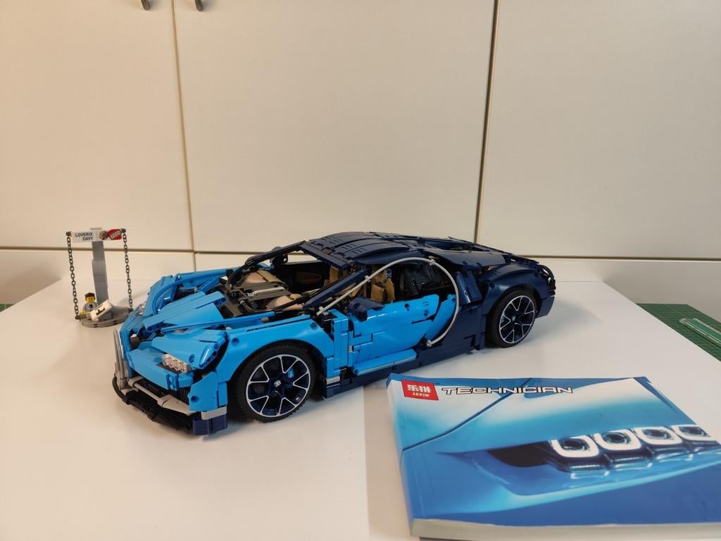Blocs de construction Bugatti - compatibles avec Lego, Collections, Jouets, Utilisé, Enlèvement ou Envoi