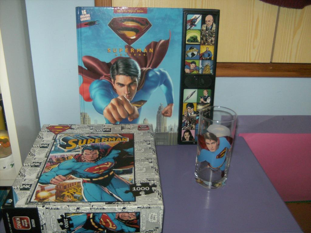 Pakketje van superman., Collections, Personnages de BD, Enlèvement ou Envoi, Super héros, Utilisé