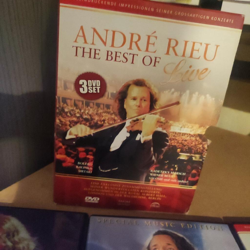 ANDRE RIEU - The Best Of Live (3 dvd), Ophalen of Verzenden, Gebruikt