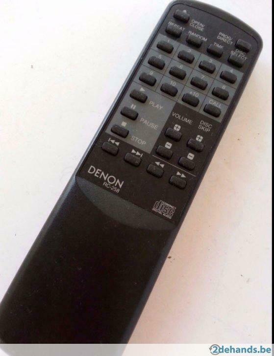 Télécommande Denon rc-258, Enlèvement ou Envoi, Utilisé, Originale