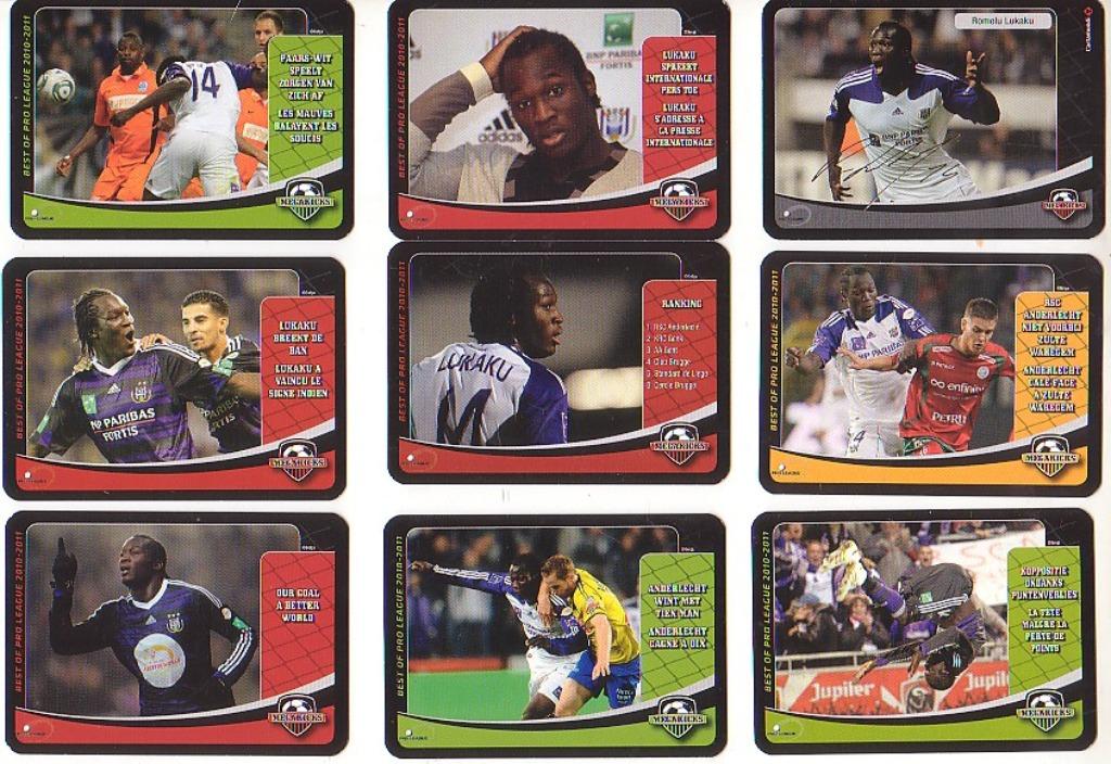 Megakicks / Romelu Lukaku / 17 billets, Collections, Envoi, Comme neuf, Affiche, Image ou Autocollant
