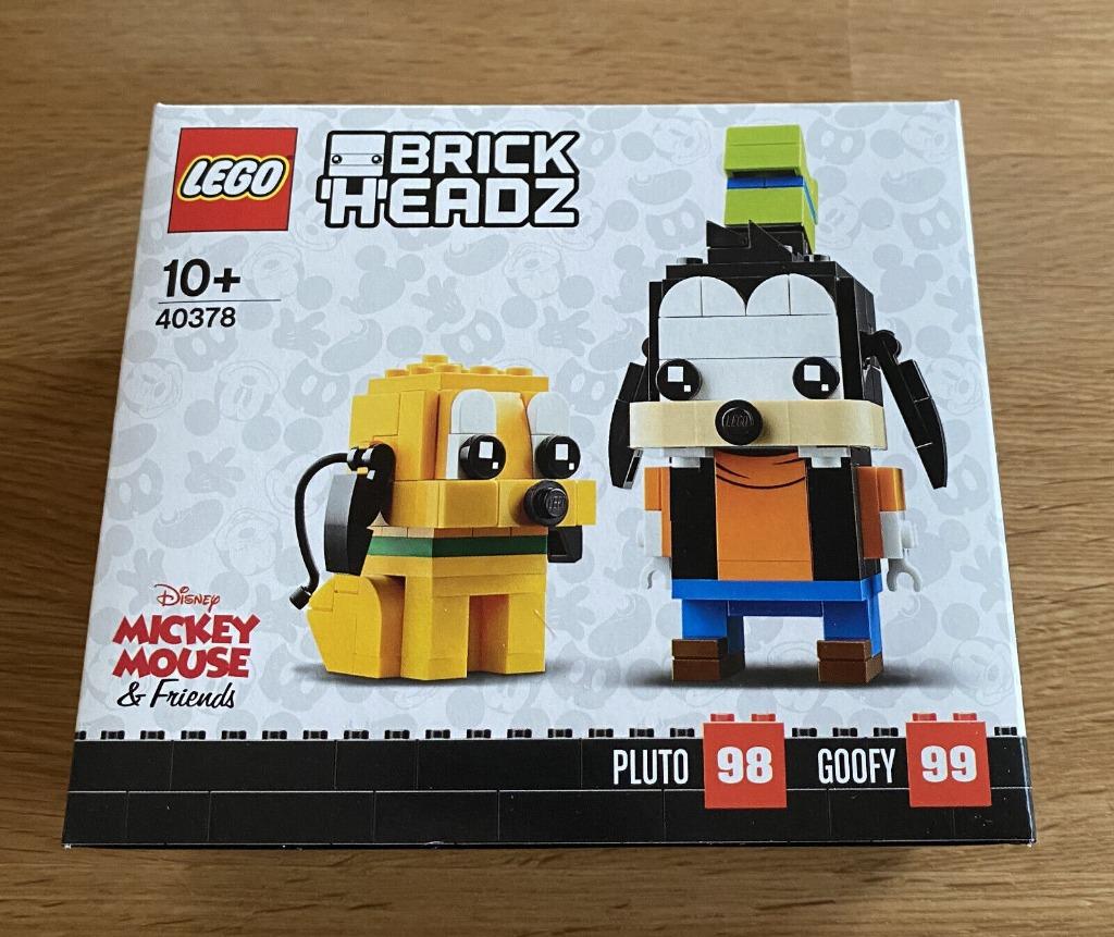 40378 LEGO BrickHeadz Disney Goofy & Pluto, Ophalen of Verzenden, Nieuw, Complete set, Lego