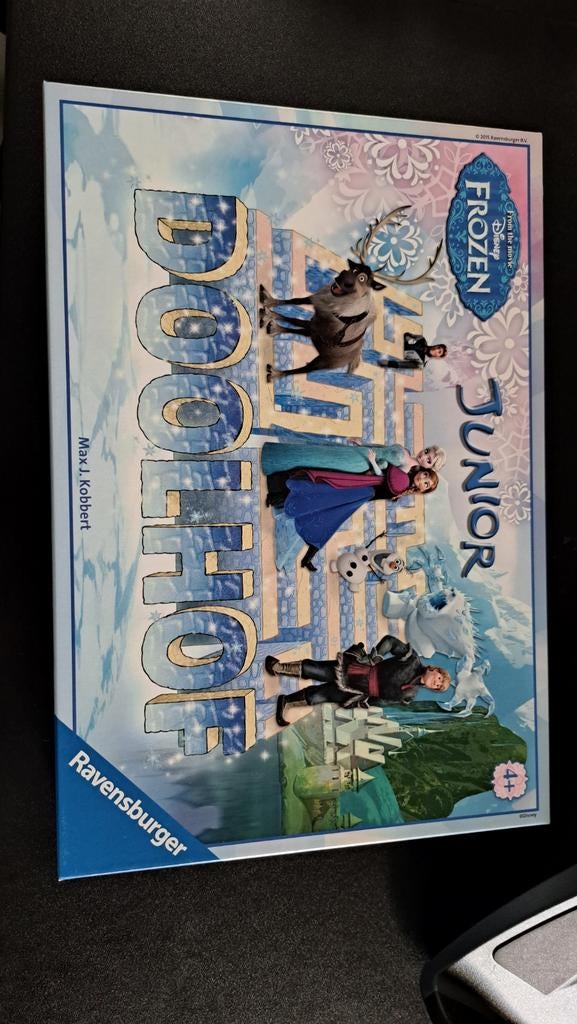 Frozen Junior Doolhof - kinderspel, Ophalen of Verzenden, Zo goed als nieuw, Ravensburger