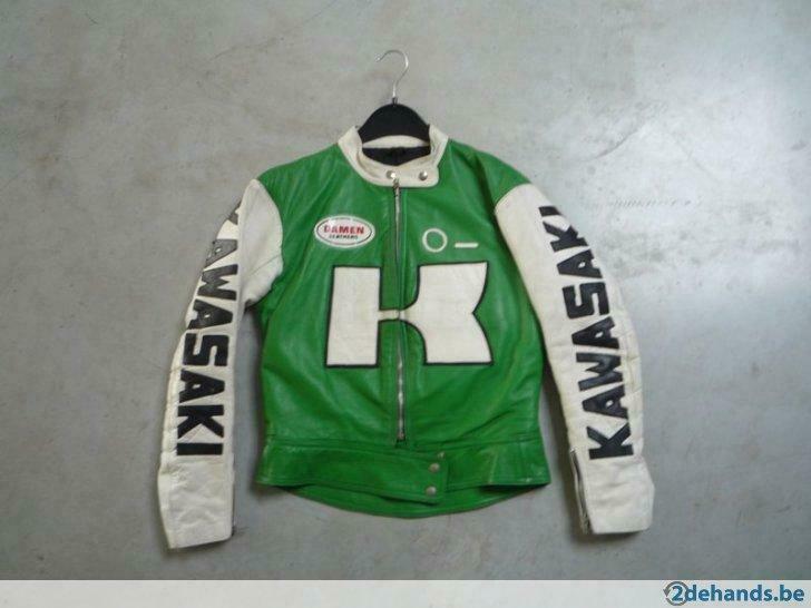 Vintage lederen motorvest, Enlèvement