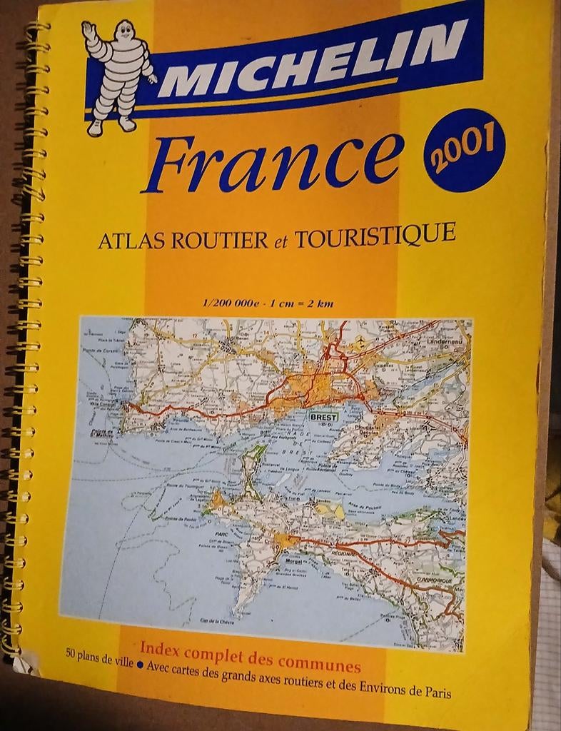 Carte France Michelin, Ophalen of Verzenden, Gelezen, Frankrijk