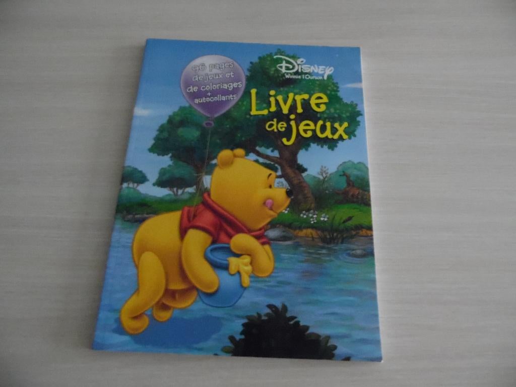 LIVRE DE JEUX   WINNIE L'OURSON    DISNEY   NEUF, Livres, Livres pour enfants | 4 ans et plus, Neuf, Fiction général, 4 ans, Garçon ou Fille