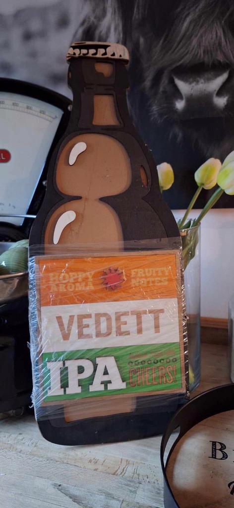 VEDETT reclamebord, Verzamelen, Ophalen, Nieuw