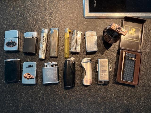 Collectie zippo's (gasaanstekers), Ophalen of Verzenden, Gebruikt, Aansteker
