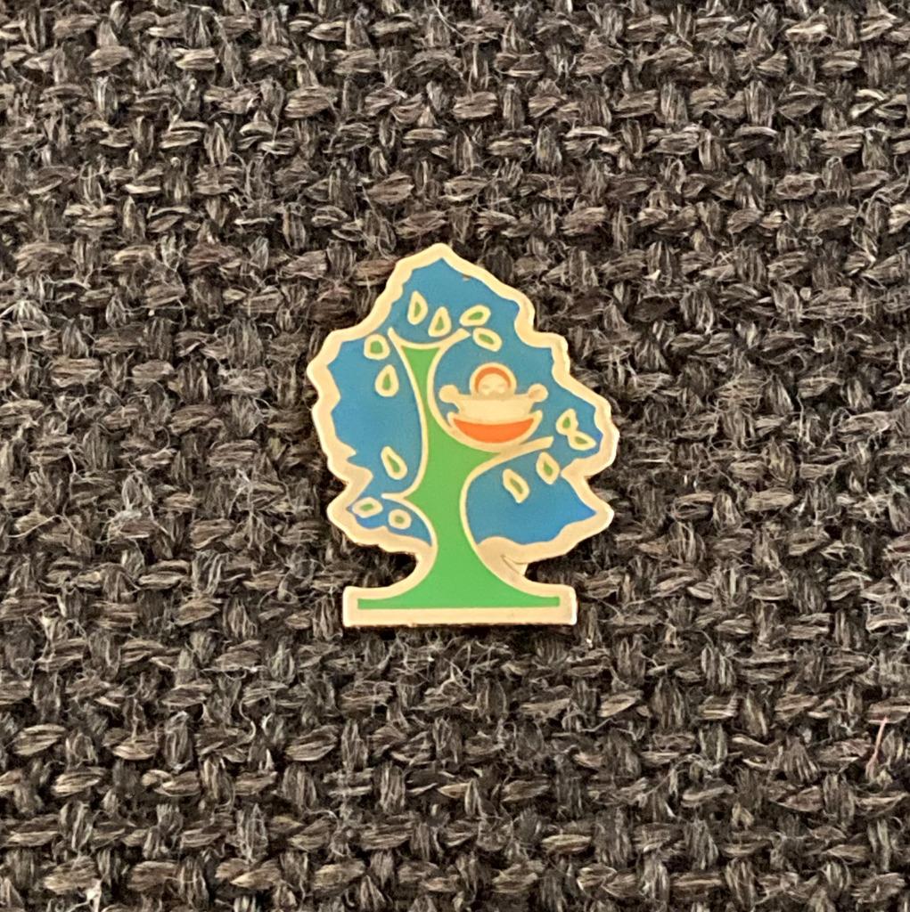 PIN - LOGO - BOOM - BABY - ARBRE - BÉBÉ, Envoi, Utilisé, Autres sujets/thèmes, Insigne ou Pin's