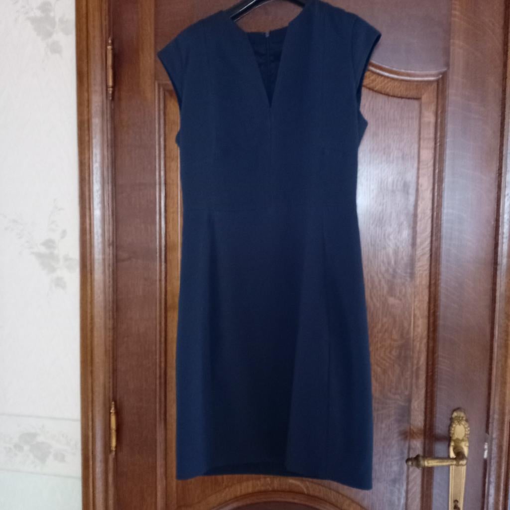 Robe large bleu foncé pour femme Mango, Taille 42/44 (L), Mango, Comme neuf, Enlèvement