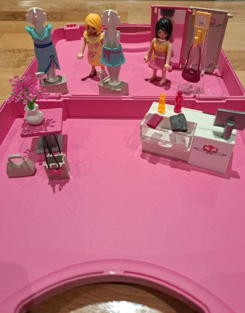 Playmobil Modewinkel meeneemkoffer 5611, Kinderen en Baby's, Speelgoed | Playmobil, Ophalen of Verzenden, Zo goed als nieuw