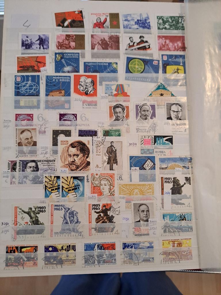 Postzegels Rusland, Ophalen of Verzenden, Gestempeld