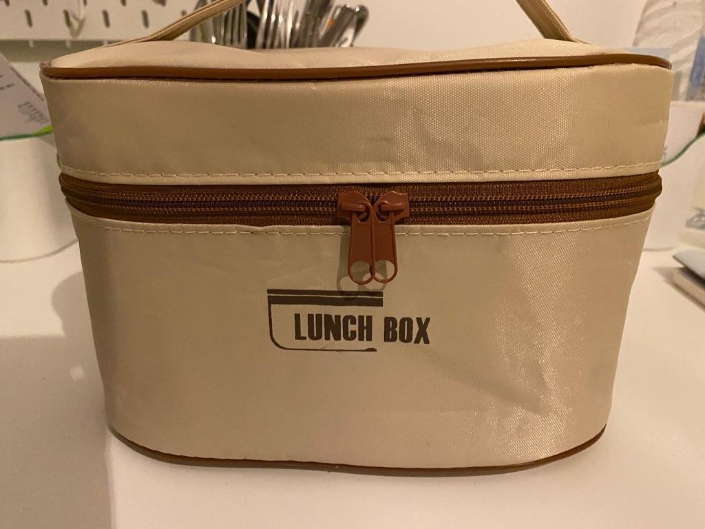 Boîtes lunchbox, Enlèvement, Comme neuf, Crème, Récipient ou Bol