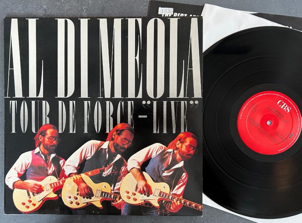 AL DIMEOLA - Tour de force - Live ( LP; NMINT ), Comme neuf, Pochette gatefold, Jazz, Envoi