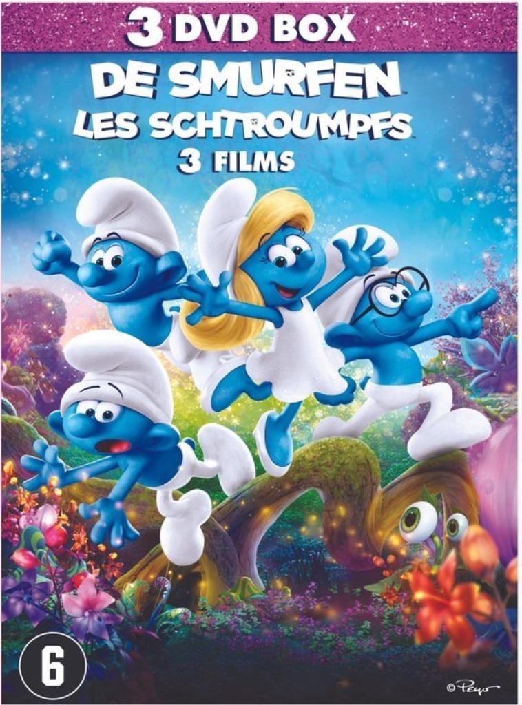 De smurfen 3 dvd box, Alle leeftijden, Ophalen of Verzenden, Film