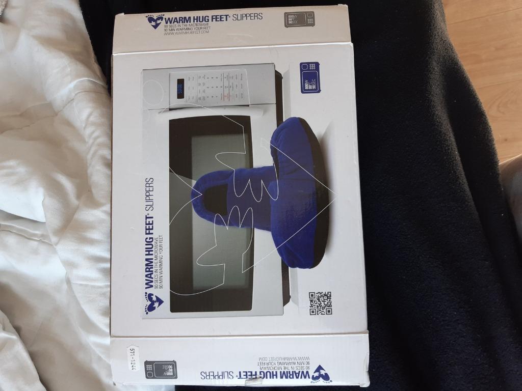 Pantouffle bouillotte jamais porté, Kleding | Heren, Schoenen, Ophalen, Zo goed als nieuw, Blauw, Slippers