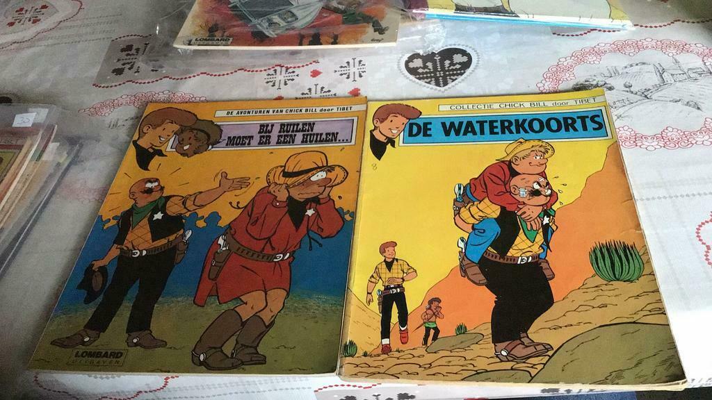 Chick bill(=), Boeken, Meerdere stripboeken, Ophalen, Gelezen
