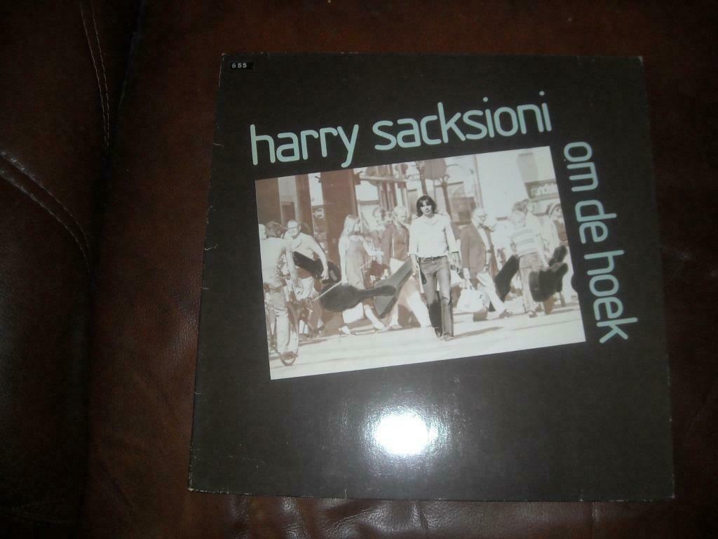LP Harry Sacksioni : Om de hoek, Ophalen of Verzenden