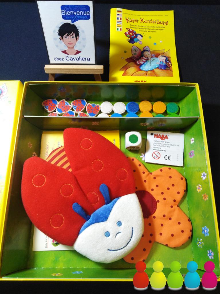 Het veelkleurige lieveheersbeestje - Bordspel - Haba, Vijf spelers of meer, Ophalen of Verzenden, Nieuw