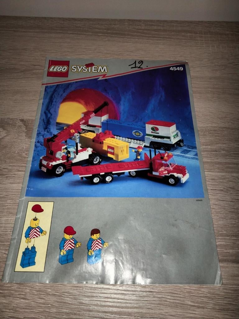 Lego System Container double stack. (4549), Ophalen of Verzenden, Zo goed als nieuw, Lego