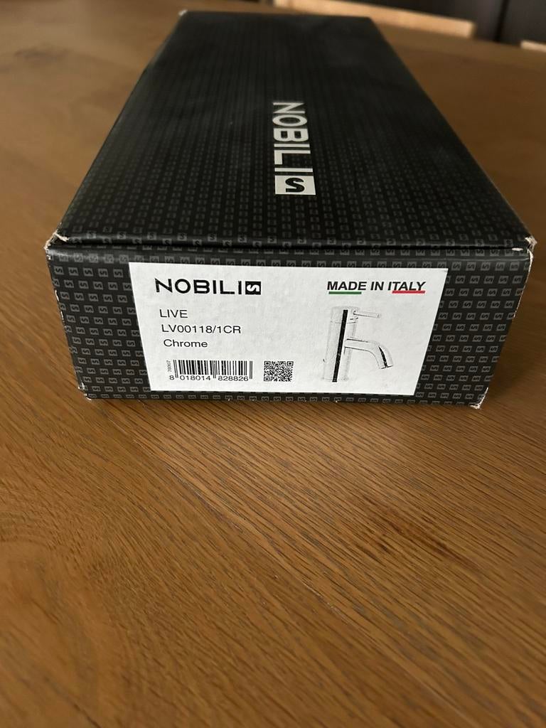 Kraan Nobili nieuw chrome, Bricolage & Construction, Sanitaire, Enlèvement, Robinet