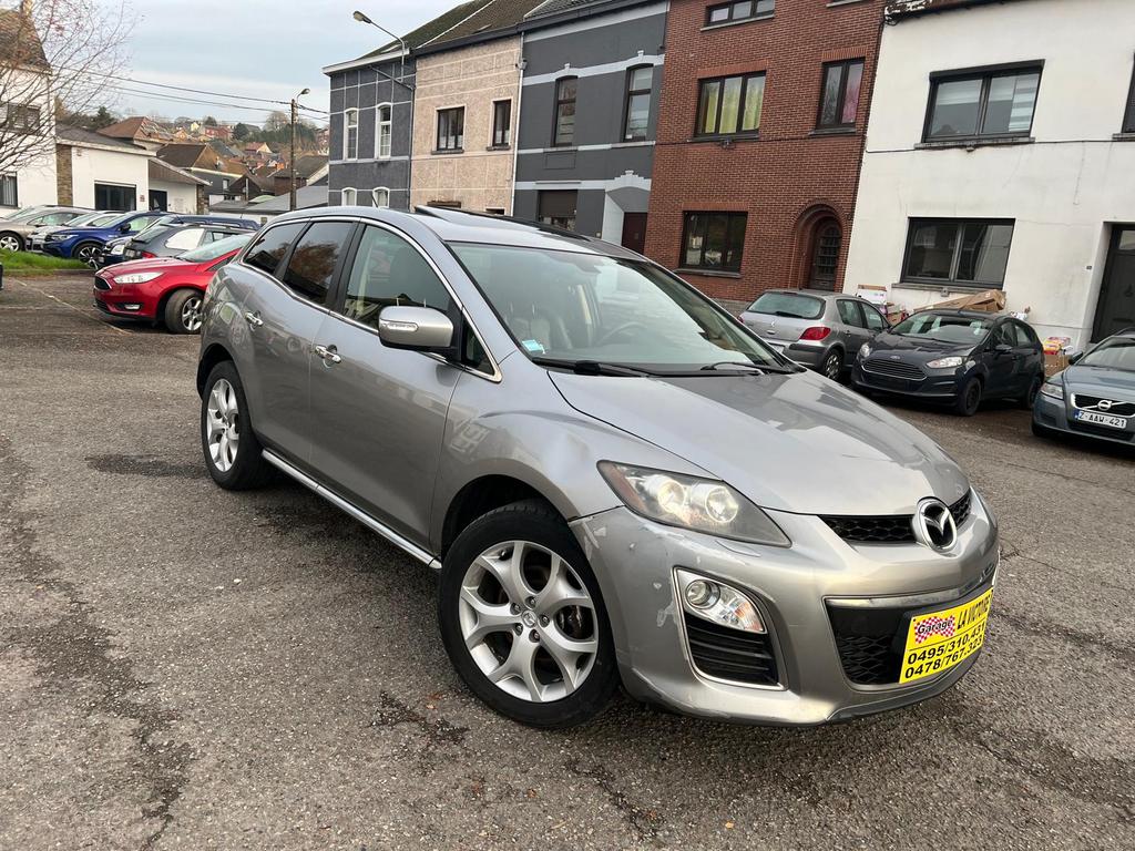 Mazda CX-7 2.2 TDVi 2013 année 190000km 12kw 0032495310431, Autos, Mazda, Cuir, Achat, 2 places, Boîte manuelle