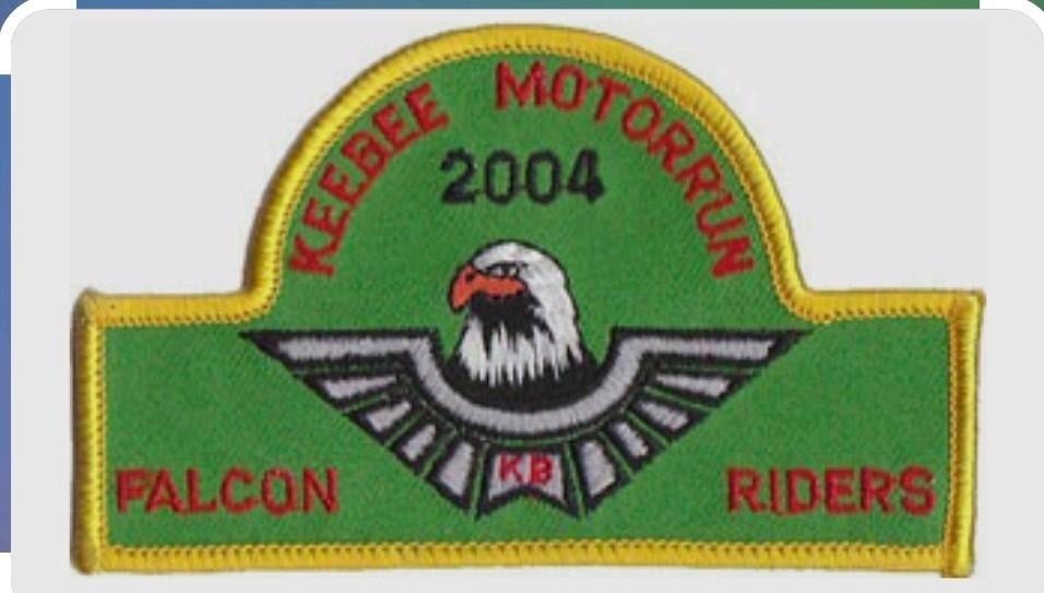 OP ZOEK !!! Falcon  Ridders Kleine Brogel 2004, Ophalen of Verzenden, Luchtmacht, Embleem of Badge