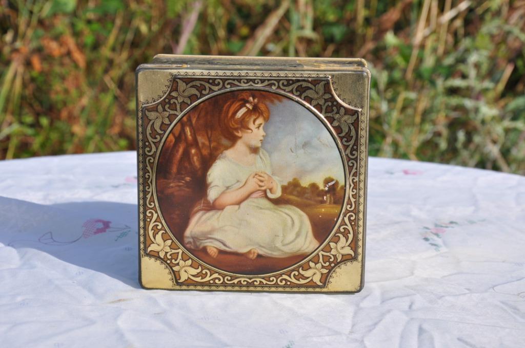 boite en fer thorne's england, Collections, Boîte en métal, Enlèvement ou Envoi, Utilisé, Autre, Verkade